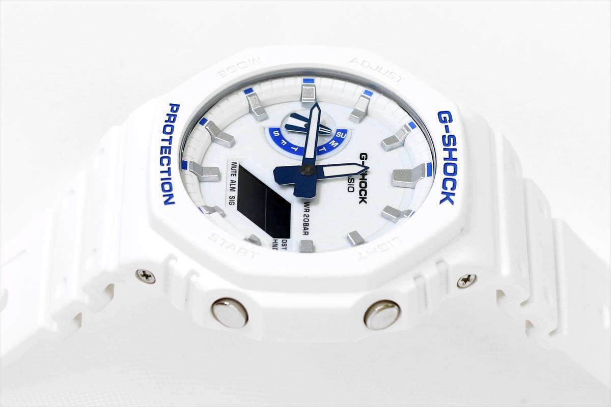 カシオ Gショック WEB限定モデル GA-2100HDS-7A1JF HIDDEN GLOW シリーズ ブルー蓄光フェイス CASIO G-SHOCK公式掲載店【0625】【店頭受取可能商品】